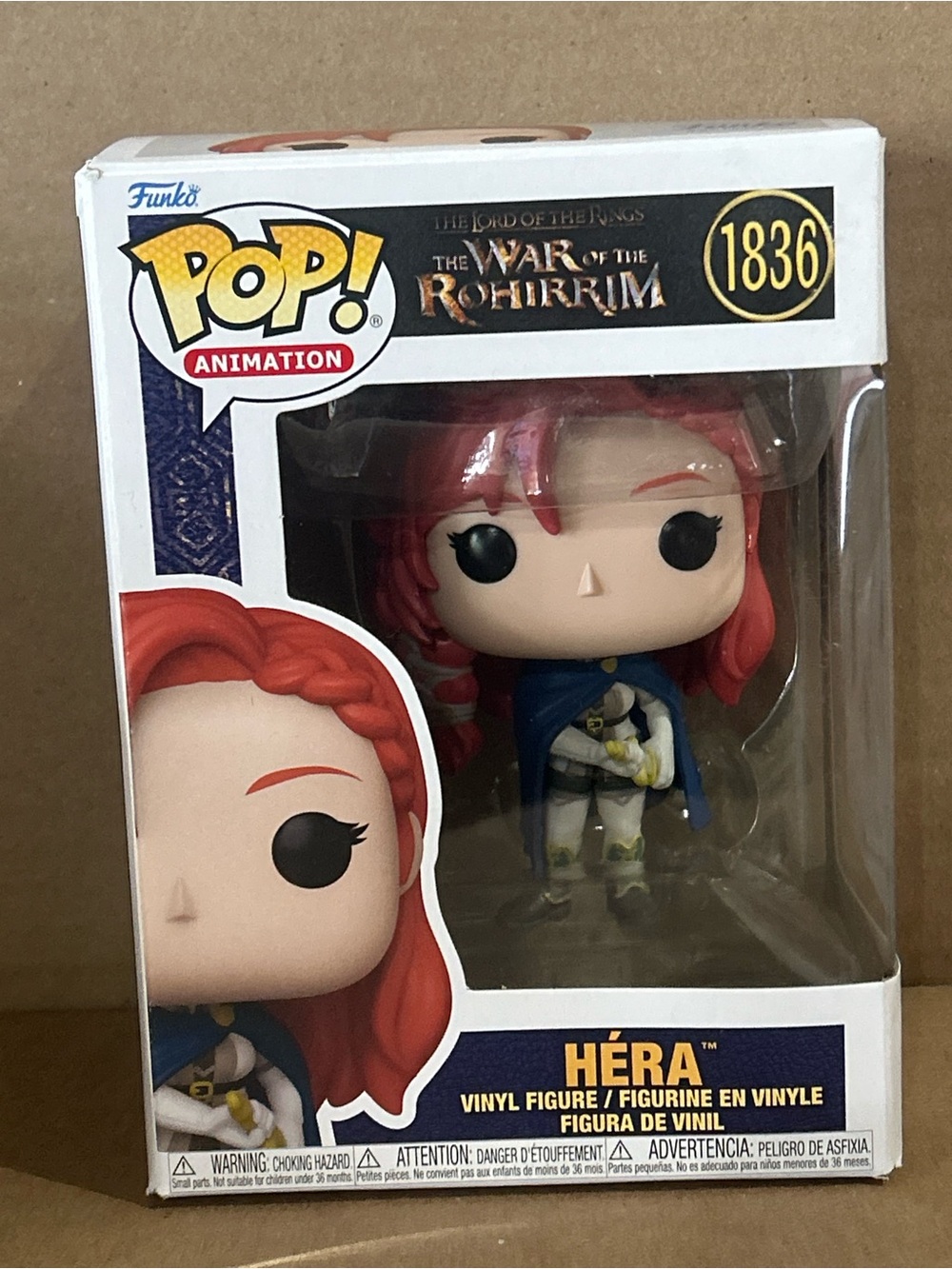 Funko POP! Héra Red Hair Vinyl Figure - Blue Cape